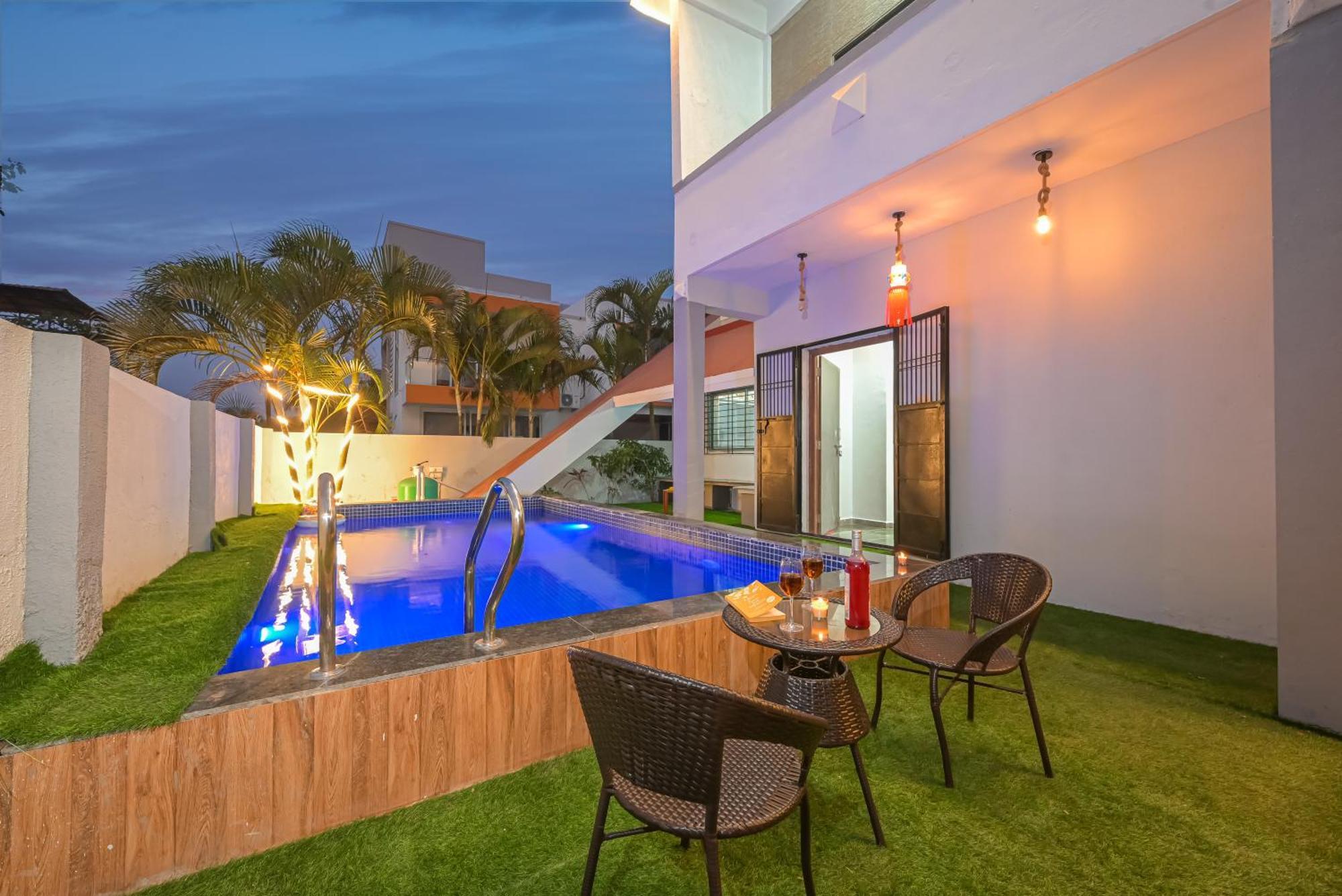 Ll Empyrean Stay II Luxury Ll Celestial Unicorn Villa Ll 3Bhk Ll Ac Ll Private Big Pool Ll Lonavla Exterior foto