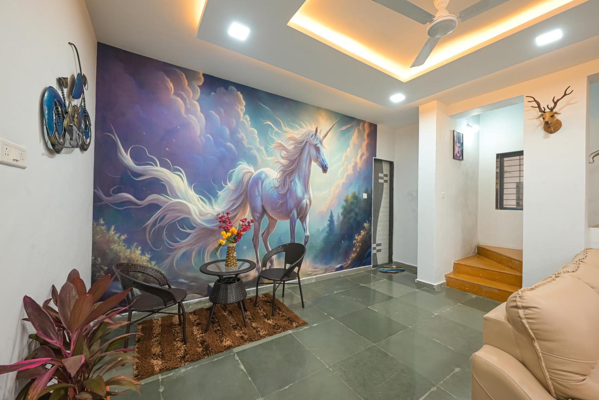 Ll Empyrean Stay II Luxury Ll Celestial Unicorn Villa Ll 3Bhk Ll Ac Ll Private Big Pool Ll Lonavla Exterior foto