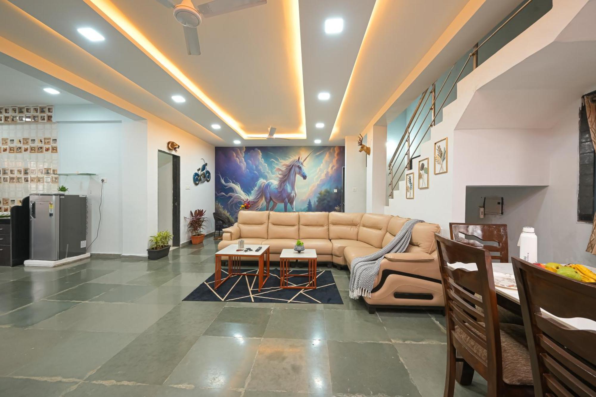 Ll Empyrean Stay II Luxury Ll Celestial Unicorn Villa Ll 3Bhk Ll Ac Ll Private Big Pool Ll Lonavla Exterior foto
