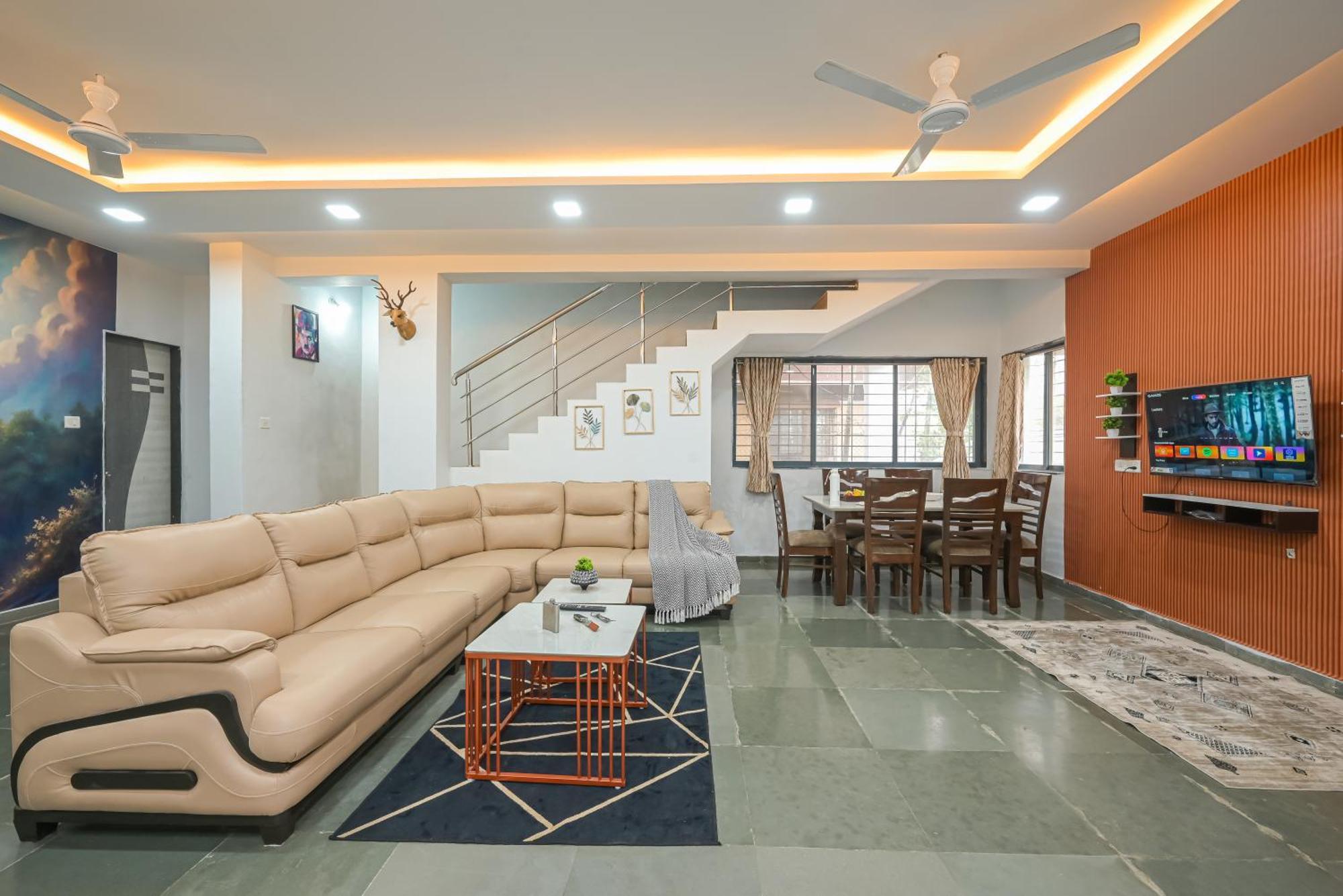 Ll Empyrean Stay II Luxury Ll Celestial Unicorn Villa Ll 3Bhk Ll Ac Ll Private Big Pool Ll Lonavla Exterior foto